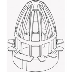 Arensi-Marley F300 Debris Trap 4" (White)