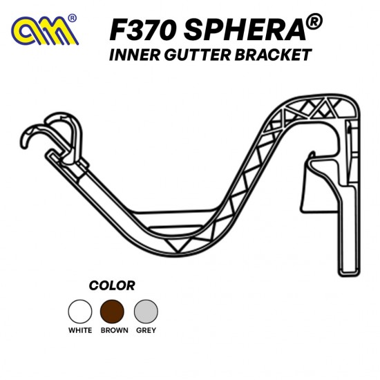 Arensi-Marley F370 Sphera Internal Gutter Bracket Arensi-Marley F370 Sphera Internal Gutter Bracket