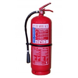 Flammart FP-9 Fire Extinguisher ABC Dry Powder c/w Wall Bracket 9KG