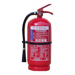 Flammart FP-6 Fire Extinguisher ABC Dry Powder c/w Wall Bracket 6KG 