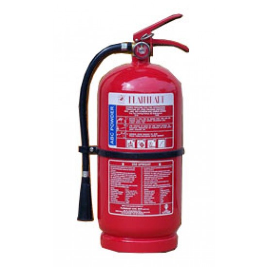 Flammart FP-6 Fire Extinguisher ABC Dry Powder c/w Wall Bracket 6KG Flammart FP-6 Fire Extinguisher ABC Dry Powder c/w Wall Bracket 6KG