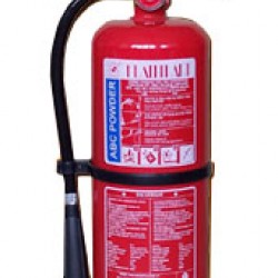Flammart FP-4 Fire Extinguisher ABC Dry Powder c/w Wall Bracket 4KG 