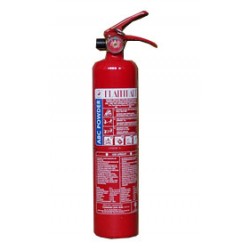 Flammart FP-2 Fire Extinguisher ABC Dry Powder c/w Vehicle Bracket 2KG 