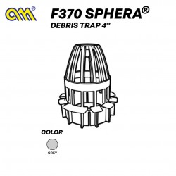 Arensi-Marley F370 Sphera Debris Trap 4" (Grey)