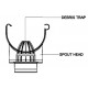Arensi-Marley F370 Sphera Debris Trap 4" (Grey) Arensi-Marley F370 Sphera Debris Trap 4" (Grey)