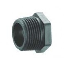 HDPE Poly Fittings Bush 1" x 1/2"
