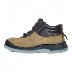 D&D 9868 Tanned Grain Leather Laced Safety Shoes