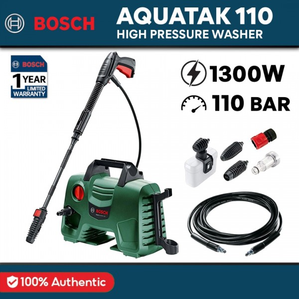 BOSCH Easy Aquatak 110 High Pressure Cleaner Water Jet 110 BAR