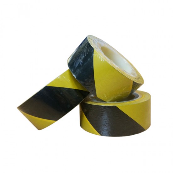 Unicorn 2 Colors Adhesive Floor Tape 48MM x 30M (Yellow/Black) Unicorn 2 Colors Adhesive Floor Tape 48MM x 30M (Yellow/Black)