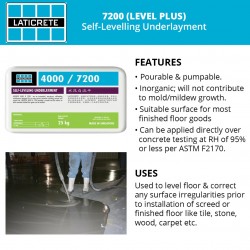 Laticrete 7200 (Level Plus) Self Levelling Underlayment 25KG