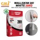 CMI 281 High-Quality Polymer Modified Water Resistant Cement-Based Skim Coat Top Coat 25KG (White) CMI 281 High-Quality Polymer Modified Water Resistant Cement-Based Skim Coat Top Coat 25KG (White)
