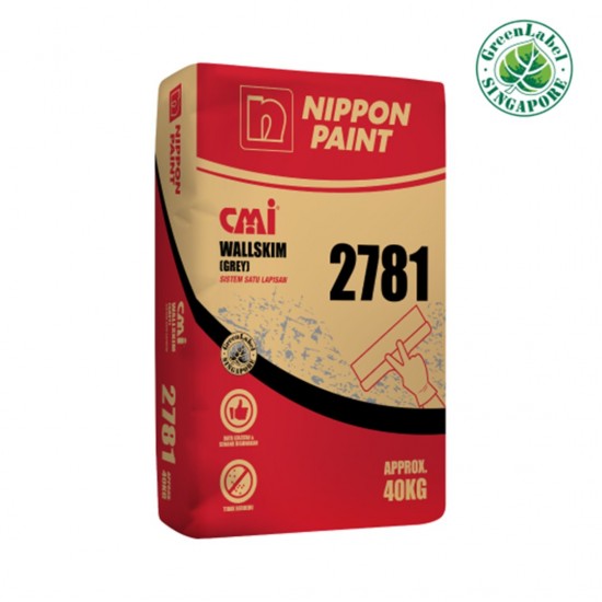 CMI 2781 High-Quality Polymer Modified Water Resistant Cement-Based Skim Coat Top Coat 40KG (Grey) CMI 2781 High-Quality Polymer Modified Water Resistant Cement-Based Skim Coat Top Coat 40KG (Grey)