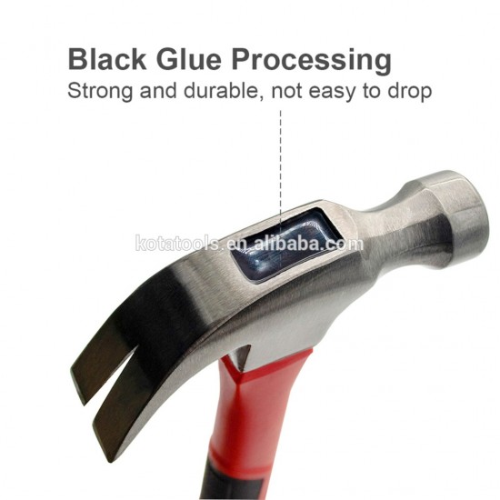 Kotapro ST0101008.16 Claw Hammer with Fiberglass Handle 16OZ Kotapro ST0101008.16 Claw Hammer with Fiberglass Handle 16OZ