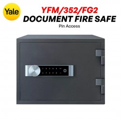 Yale YFM/352/FG2 Electronic Home Document Fire Safe Box (Medium) 19.5L