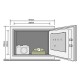 Yale YFM/352/FG2 Electronic Home Document Fire Safe Box (Medium) 19.5L Yale YFM/352/FG2 Electronic Home Document Fire Safe Box (Medium) 19.5L