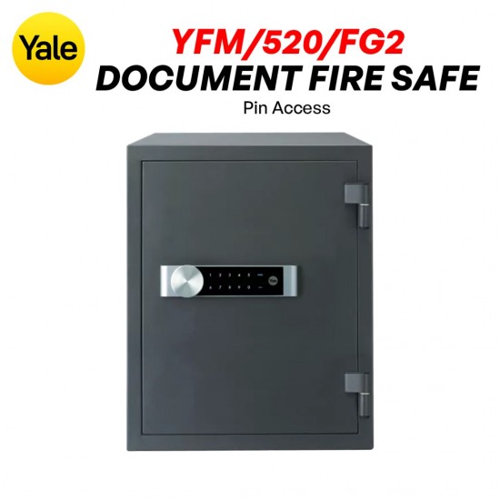 Yale YFM/520/FG2 Electronic Document Fire Safe Box Professional (Extra Large) 36.9L Yale YFM/520/FG2 Electronic Document Fire Safe Box Professional (Extra Large) 36.9L