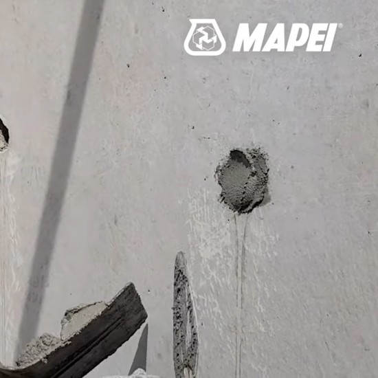 Mapei Mapegrout Patch 218 General Purpose, Shrinkage-controlled, Fibre-reinforced, Patch Repair Mortar 25KG (Grey)