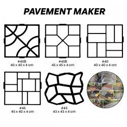 Garden Pavement Maker Plastic Mould