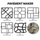 Garden Pavement Maker Plastic Mould