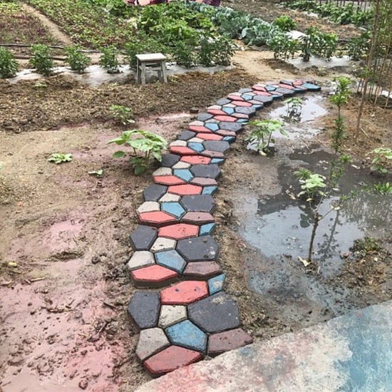 Garden Pavement Maker Plastic Mould