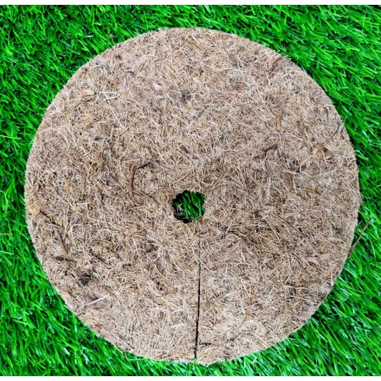 HK Nursery Mulching Mat Round Shape With Center Hole & Line 220MM (D) x 8MM (T) 50PCS/BDL HK Nursery Mulching Mat Round Shape With Center Hole & Line 220MM (D) x 8MM (T) 50PCS/BDL