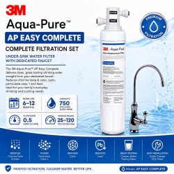 3M Water Filter | 3M Indoor Water Filter AP Easy Complete with Stylish Faucet