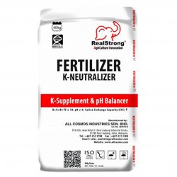 Real Strong K-Neutralizer K-Supplement & pH Balancer Chemical Fertilizer 40KG