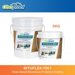 Obaproof Bituflex-1001 Water-Based Bituminous Protective Coating 5KG Obaproof Bituflex-1001 Water-Based Bituminous Protective Coating 5KG
