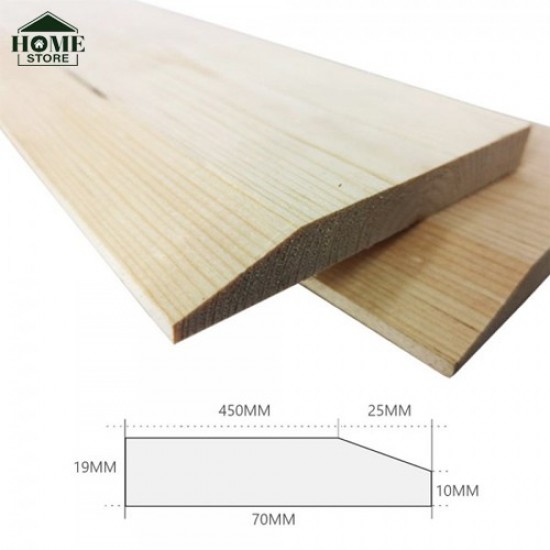 Home Store Pine Wood Timber Smooth Architrave Moulding Surfaced Four Sides (S4S) 19MM (T) x 70MM (W) x 3000MM (L) Home Store Pine Wood Timber Smooth Architrave Moulding Surfaced Four Sides (S4S) 19MM (T) x 70MM (W) x 3000MM (L)