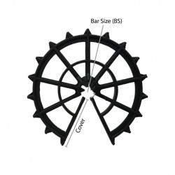 FTW Plastic Wheel Spacer 35MM (500PCS)