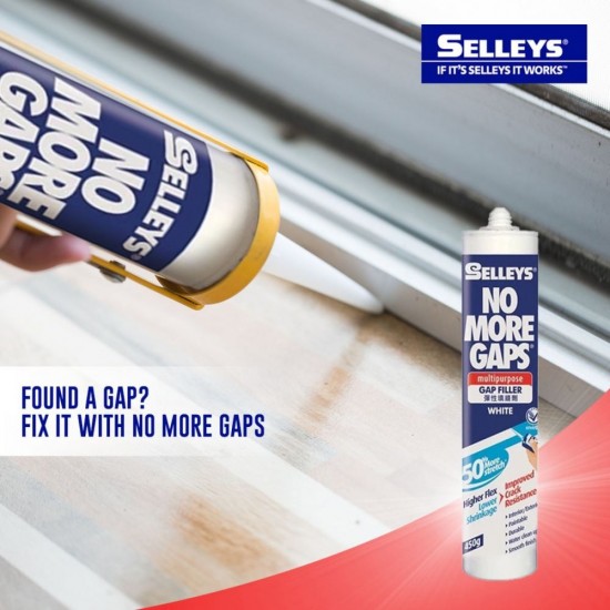 Selleys No More Gaps Multipurpose Gap Filler 320g/380g Selleys No More Gaps Multipurpose Gap Filler 320g/380g