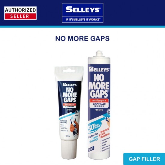 Selleys No More Gaps Multipurpose Gap Filler 320g/380g Selleys No More Gaps Multipurpose Gap Filler 320g/380g
