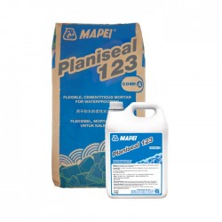 Mapei Planiseal 123 Flexible, Cementitious Mortar For Waterproofing 22.5KG (18KG Powder + 4.5KG Liquid)