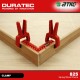 Duratec 825 Single Colour Value Spring Wood Clamp 4" (115MM) Duratec 825 Single Colour Value Spring Wood Clamp 4" (115MM)