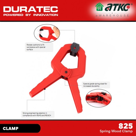 Duratec 825 Single Colour Value Spring Wood Clamp 6" (150MM) 