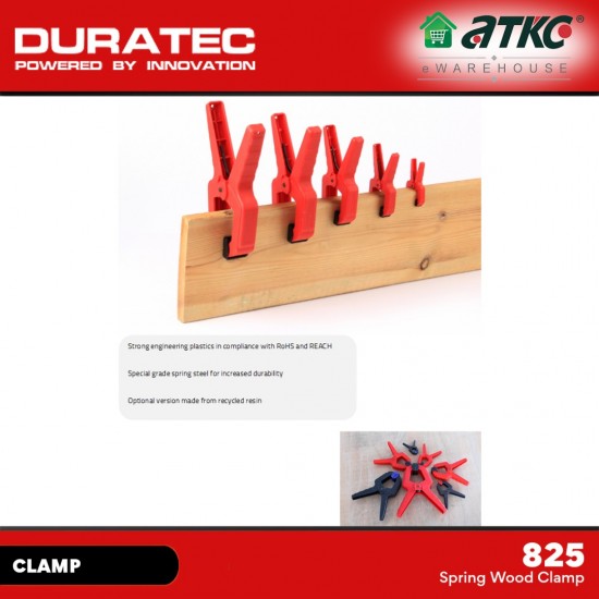 Duratec 825 Single Colour Value Spring Wood Clamp 6" (150MM) 