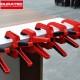 Duratec 826 Double Colour Value Spring Wood Clamp 9" (200MM)