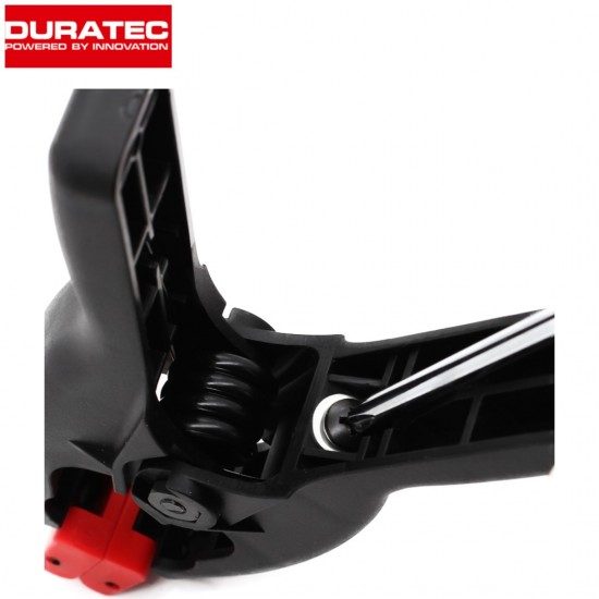 Duratec 829 Adjustable Pressure Spring Wood Clamp 6.5" (165MM) (Black)