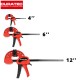 Duratec 858 Light Duty Bar Wood Clamp 6" (150MM)