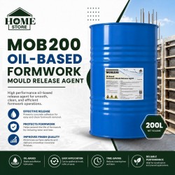 Home Store MOB200 Oil Based Mould Oil Release Agent 200L