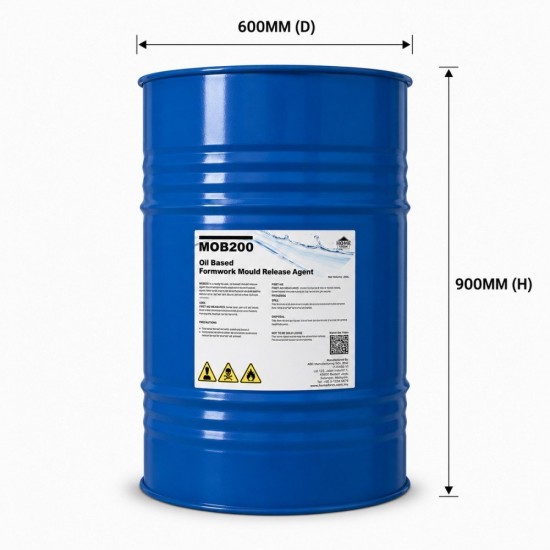 Home Store MOB200 Oil Based Mould Oil Release Agent 200L Home Store MOB200 Oil Based Mould Oil Release Agent 200L
