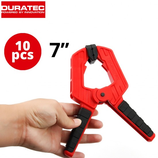 Duratec 826 Double Colour Value Spring Wood Clamp 7" (175MM) 10PCS