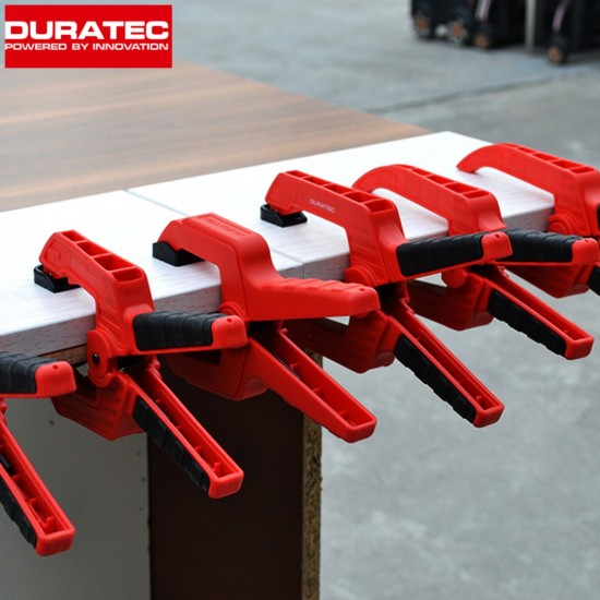 Duratec 826 Double Colour Value Spring Wood Clamp 7" (175MM) 10PCS