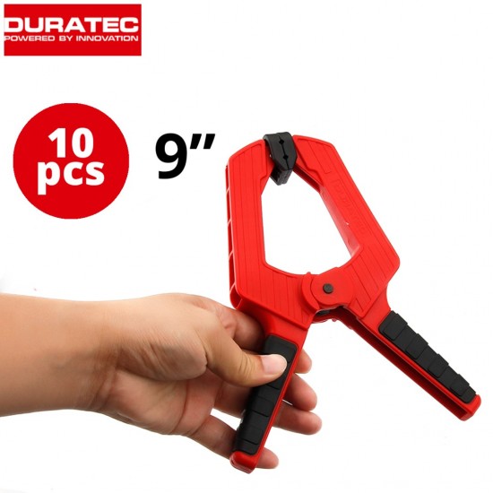 Duratec 826 Double Colour Value Spring Wood Clamp 9" (200MM) 10PCS