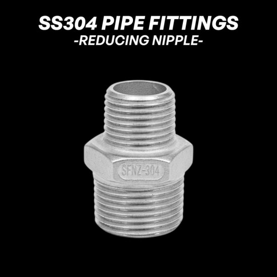 Stainless Steel 304 Pipe Fittings - Reducing Nipple