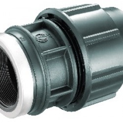 HDPE Poly Fittings Female Threaded Adaptor 32mm x 3/4"