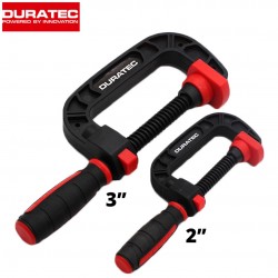 Duratec 796 Plastic Quick Release C Wood Clamp 2"