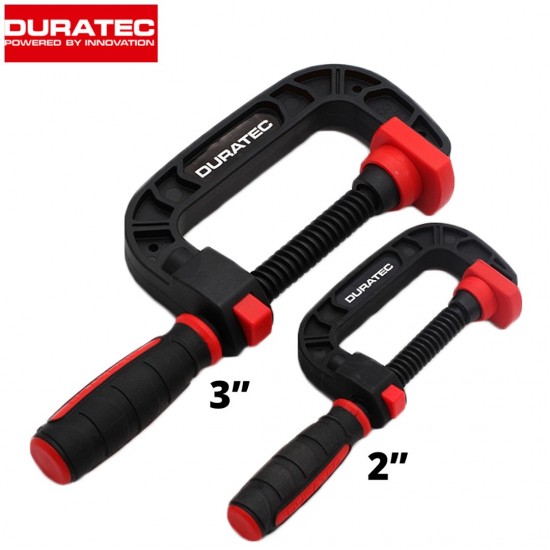 Duratec 796 Plastic Quick Release C Wood Clamp 3" 