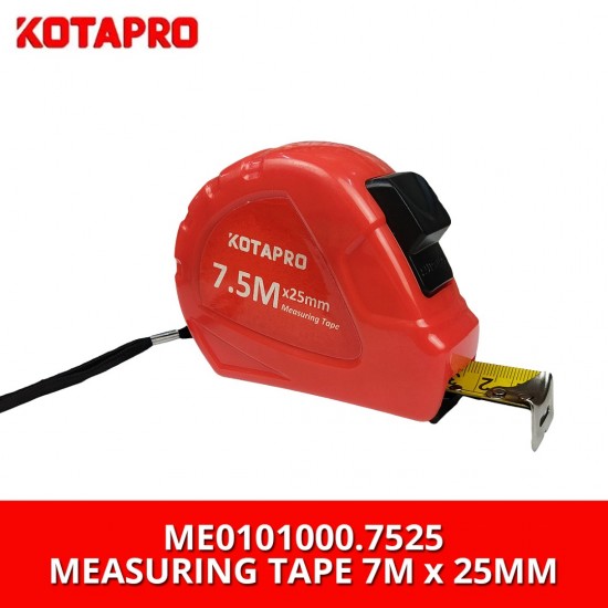 Kotapro ME0101000.7525 Measuring Tape 7.5M x 25MM