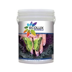 Ecolux Ecoshield Acrylic Paint For Exterior 5L (White)